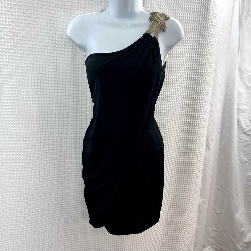 Ruby Rox ladies Black One-Shoulder Dress size small